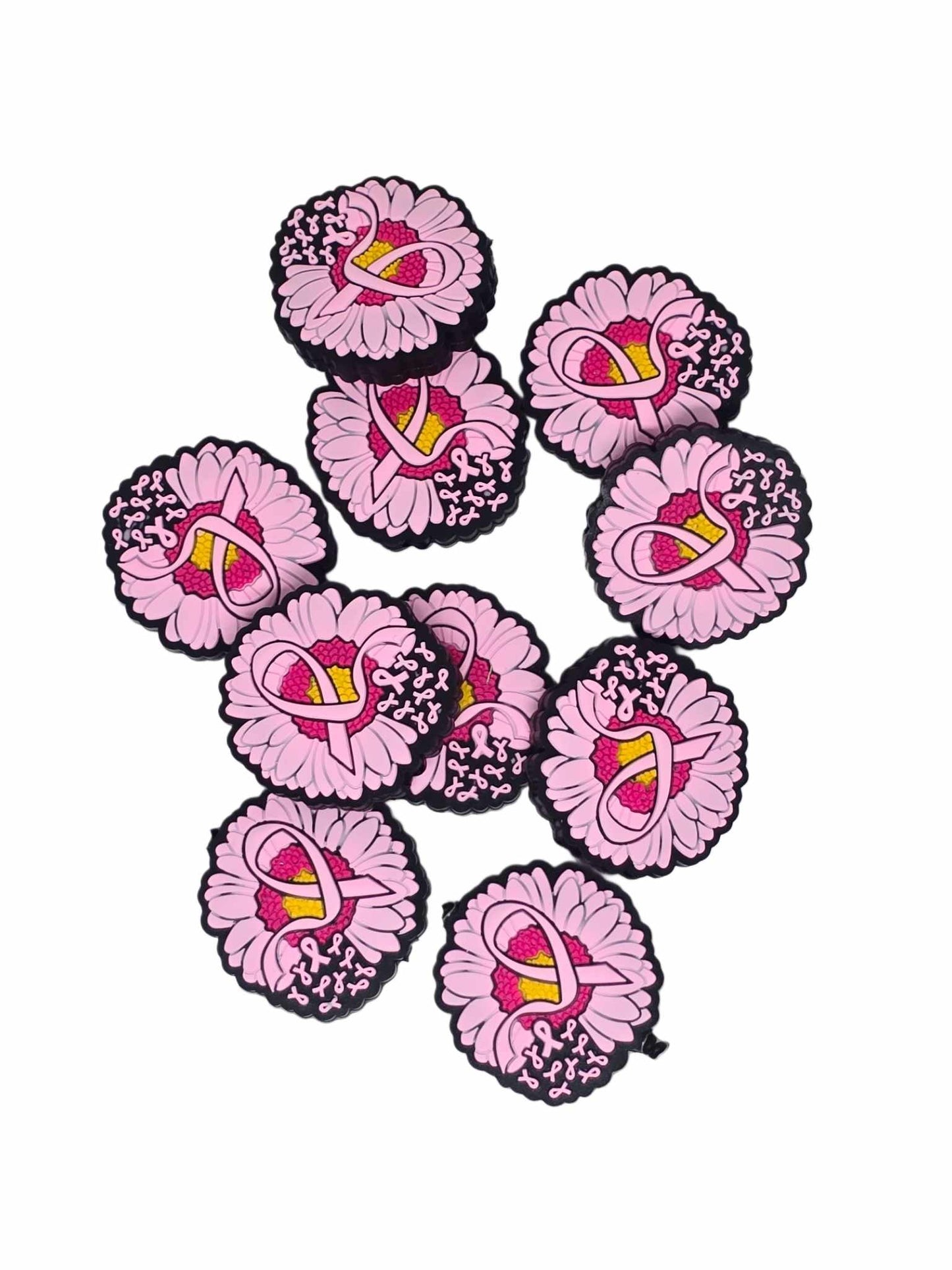 Pink Ribbon Sunflower