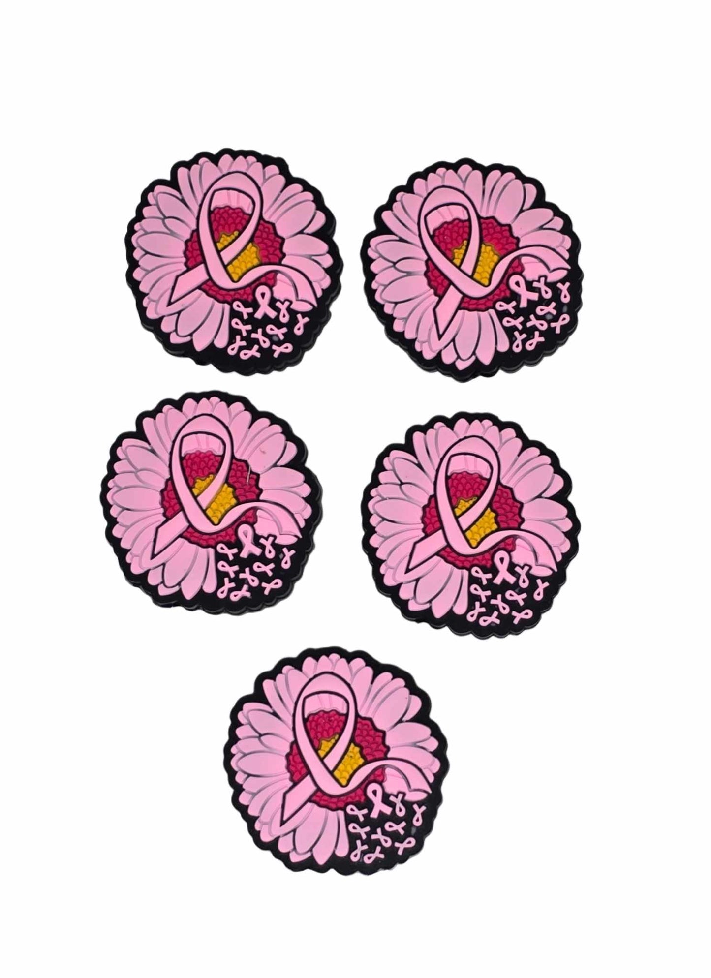 Pink Ribbon Sunflower