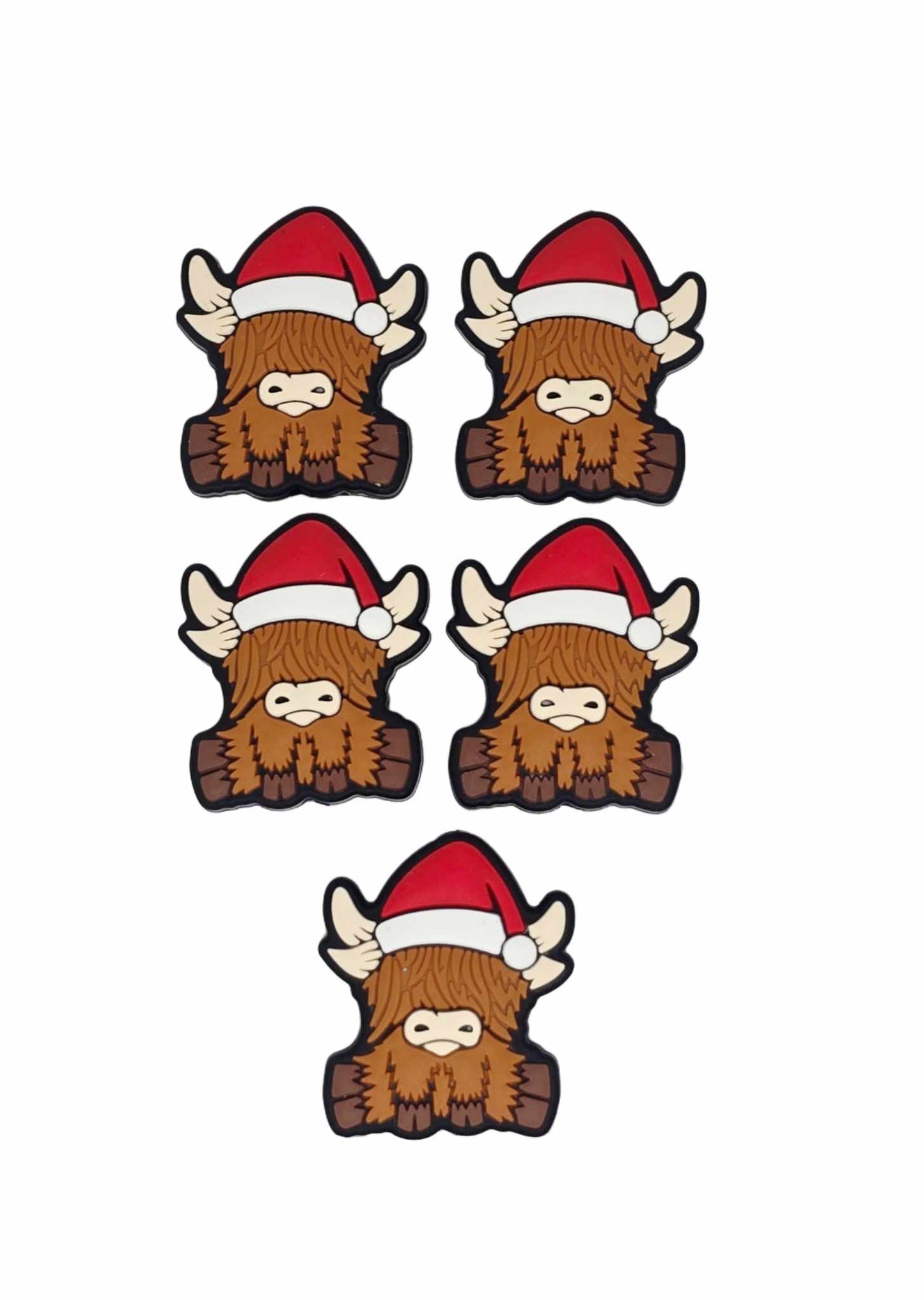 Christmas Highland Cow 1