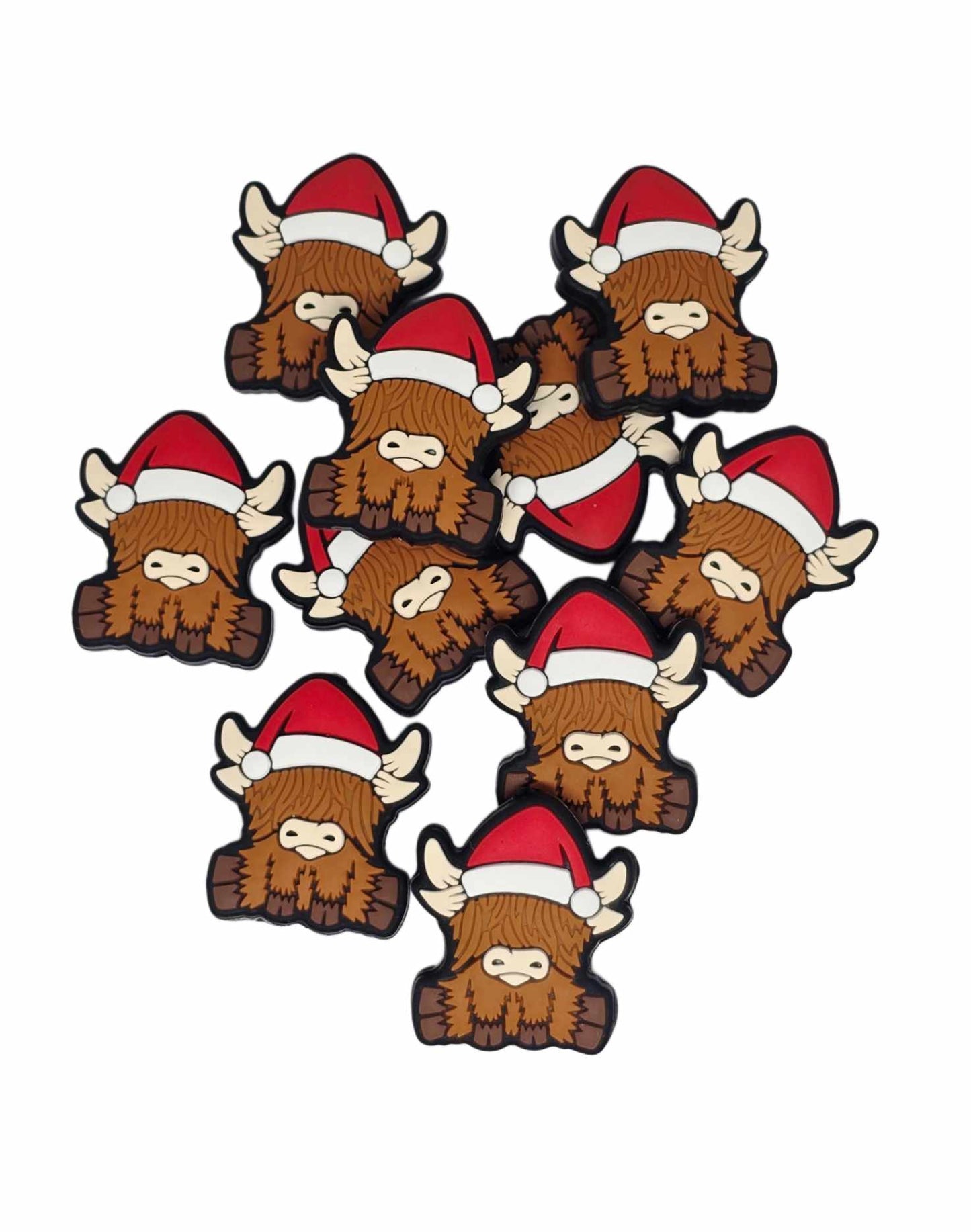 Christmas Highland Cow 1