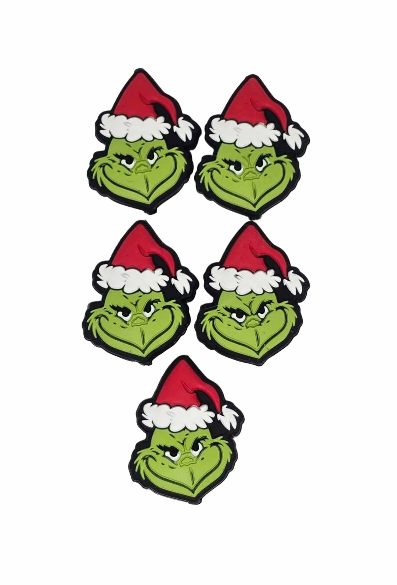 Red Grinch Head