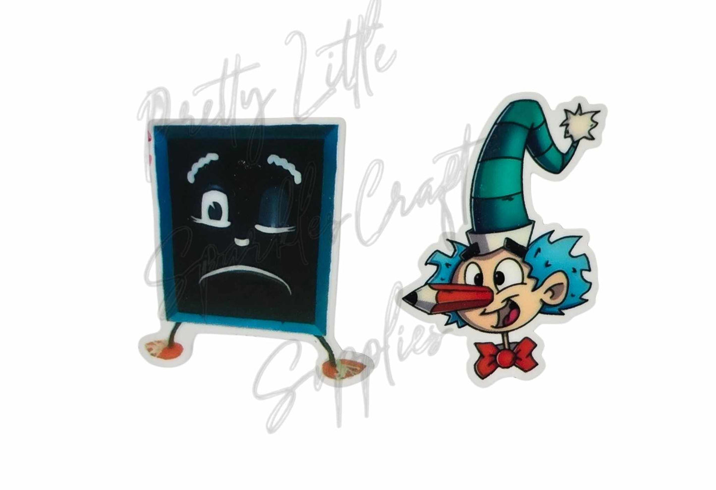 Mr Squiggle and Blackboard