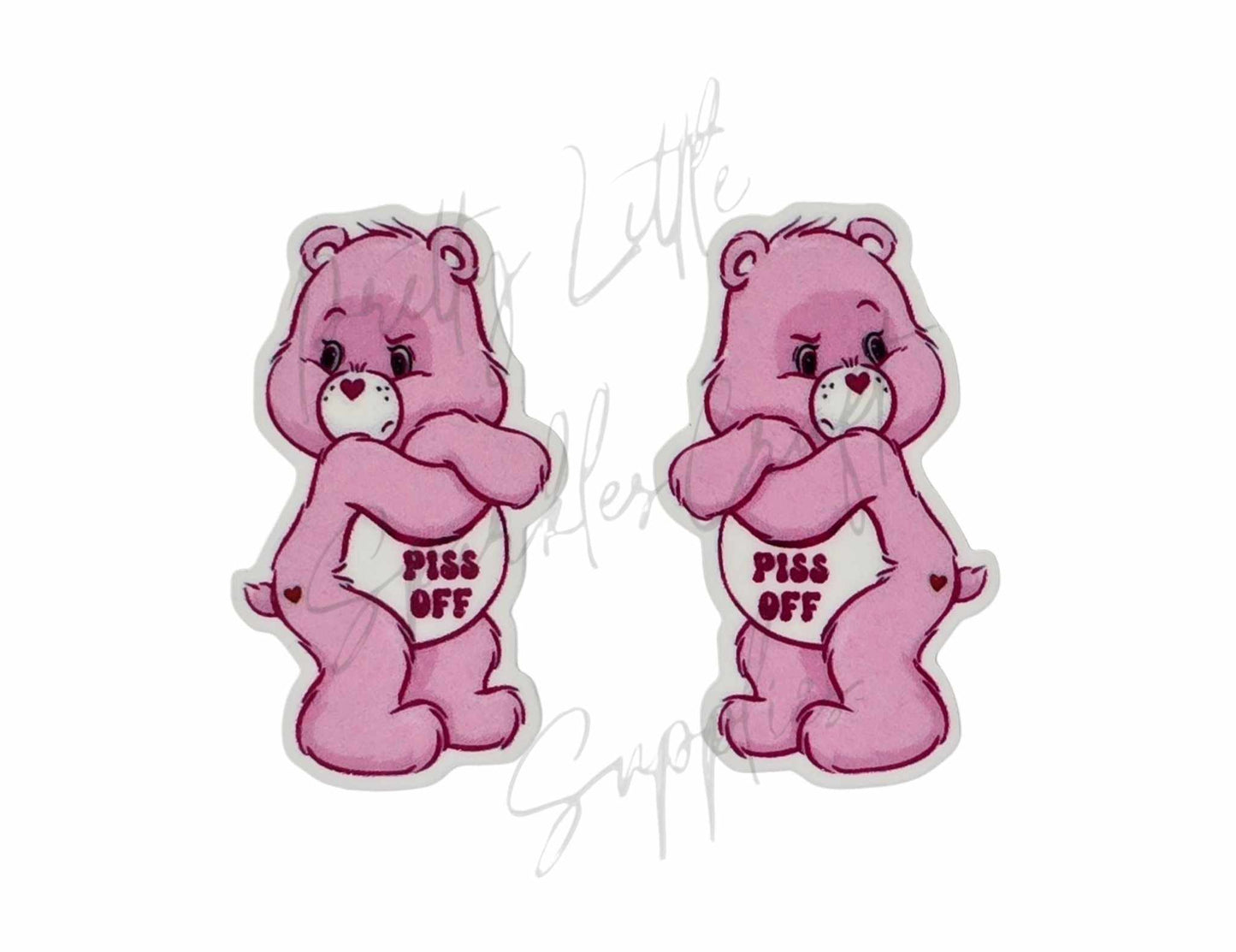 Swear Care Bear - Piss Off