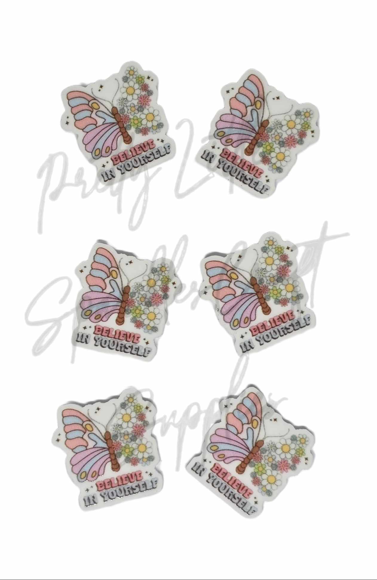 Believe in Yourself Butterfly (mini dangle size)
