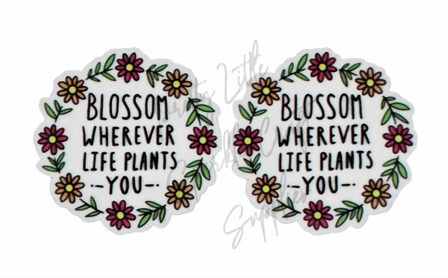 Blossom Wherever Life Plants You