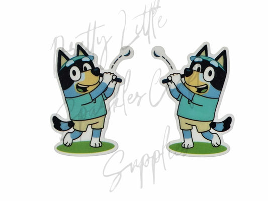 Father's Day - Bluey - Golfing Bandit Heeler