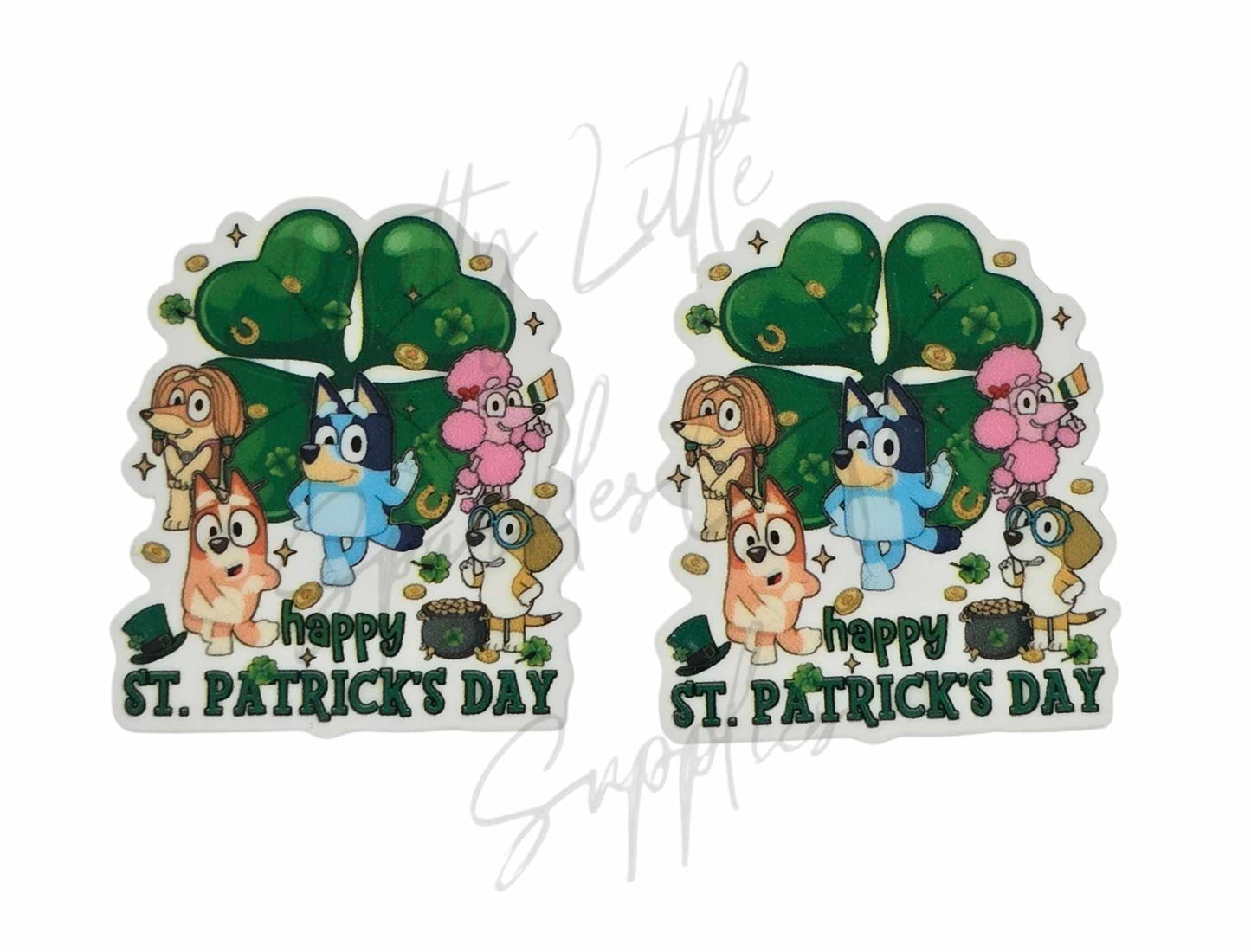 Bluey - Happy St Pat's Day