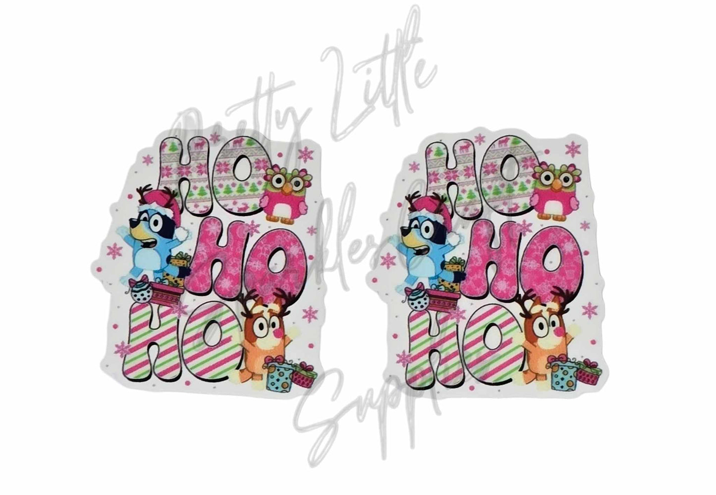 Bluey Ho Ho Ho Pink