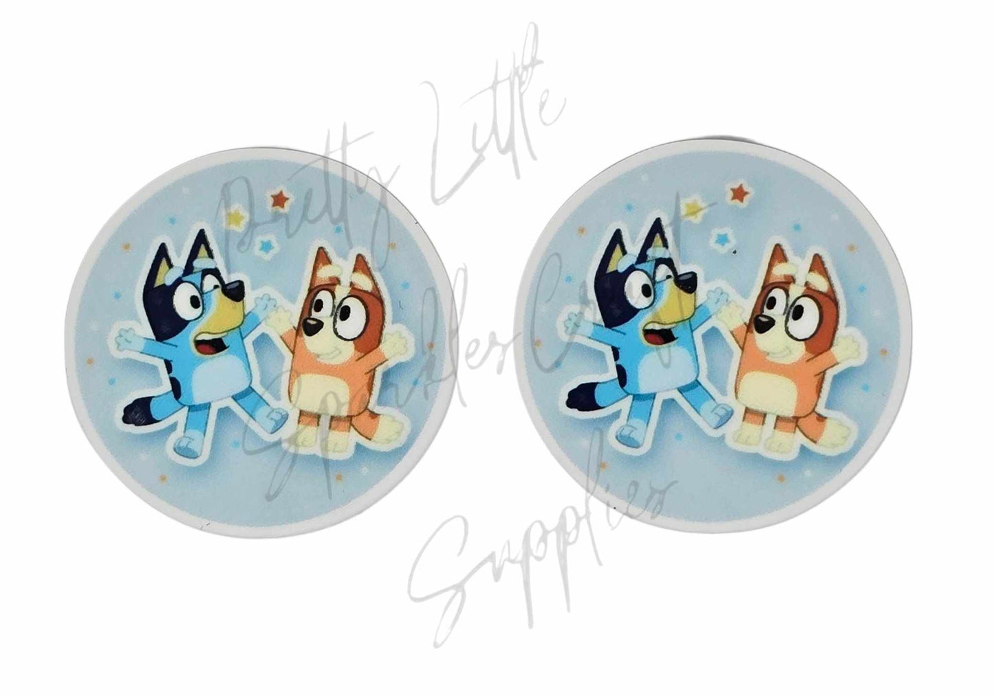 Bluey & Bingo Blue Round