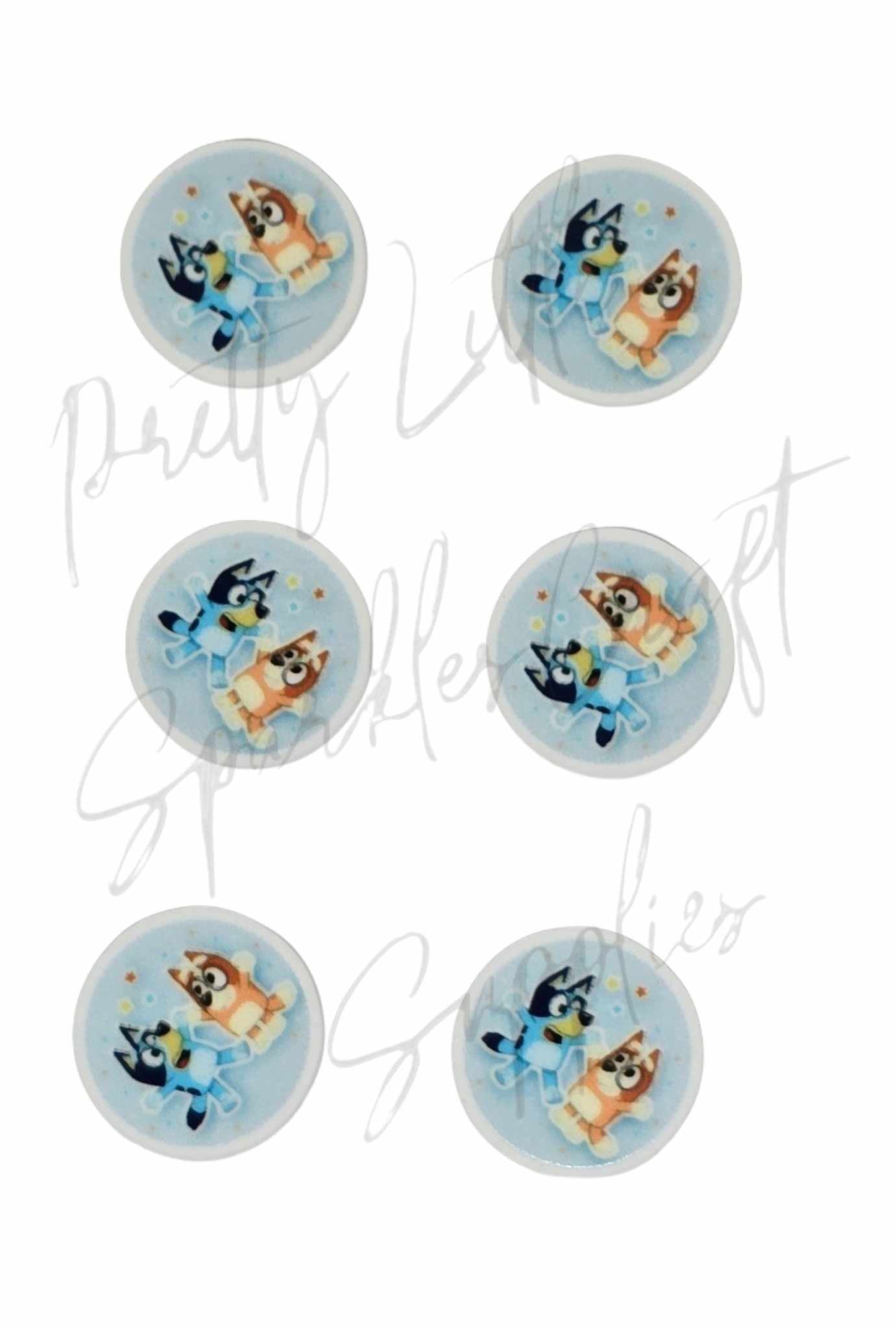 Bluey & Bingo Blue Round