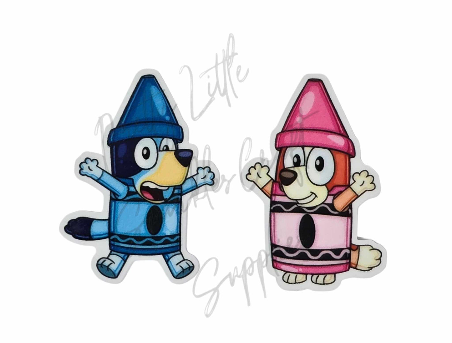 Bluey & Bingo Crayons