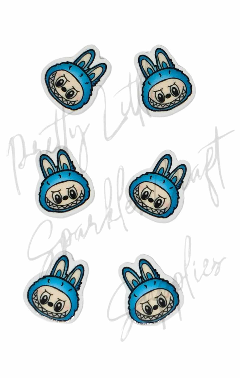 Bright Blue Labubu