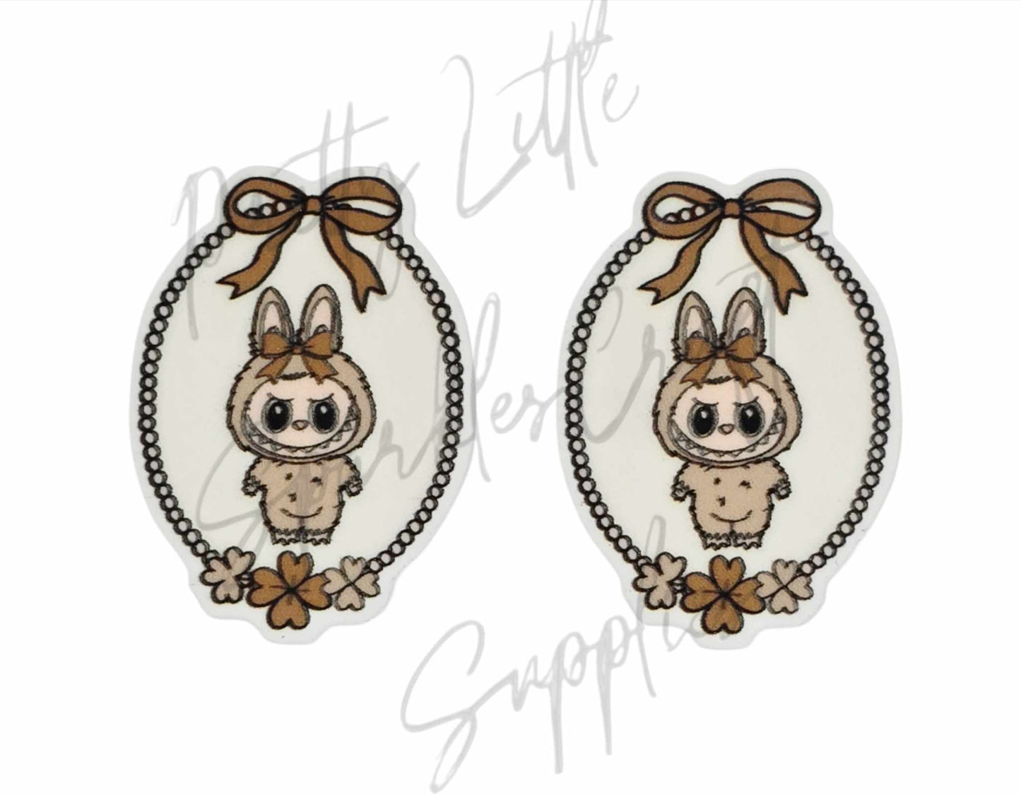 Brown Labubu Cameo