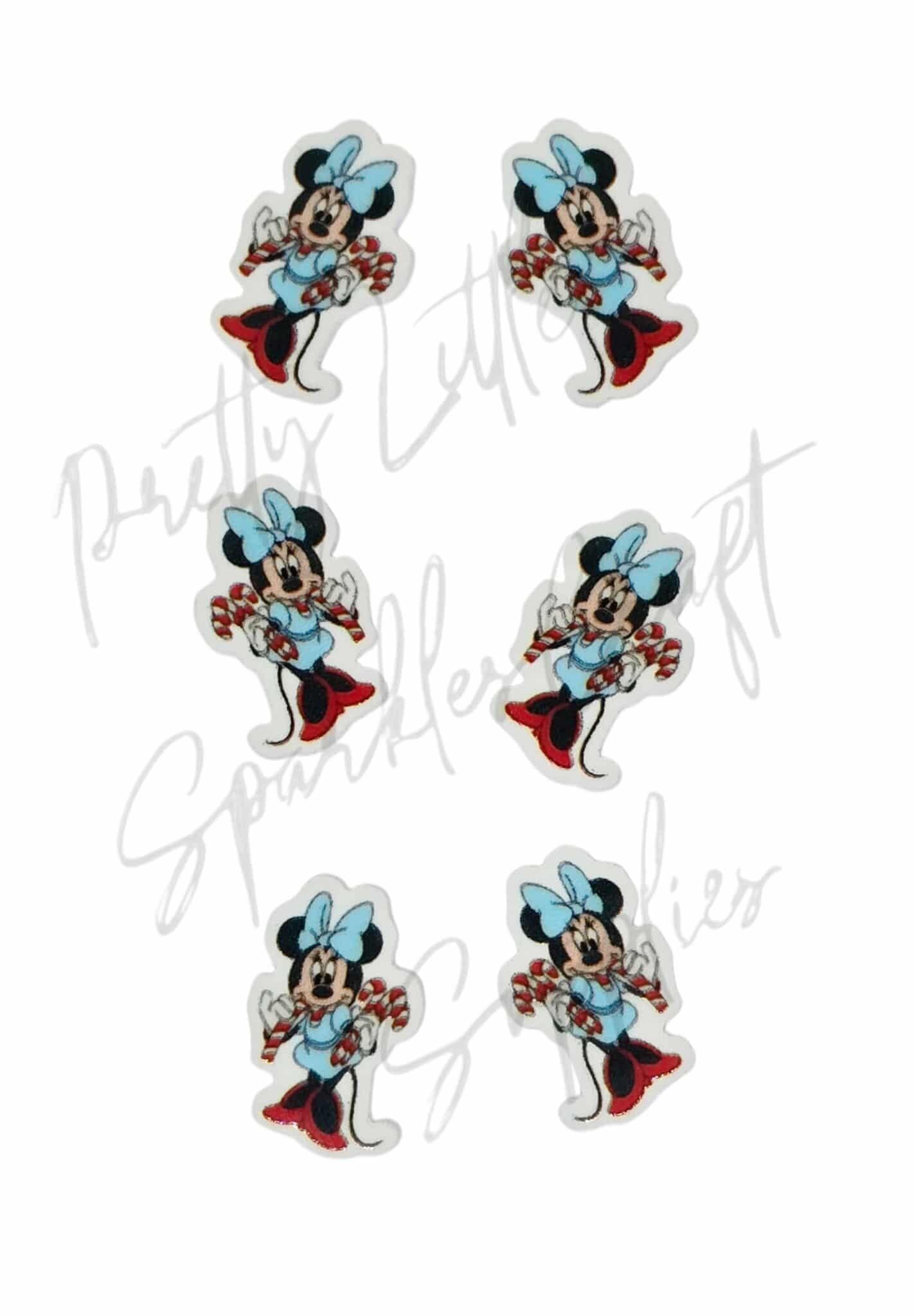 Candy Cane Minnie Mouse