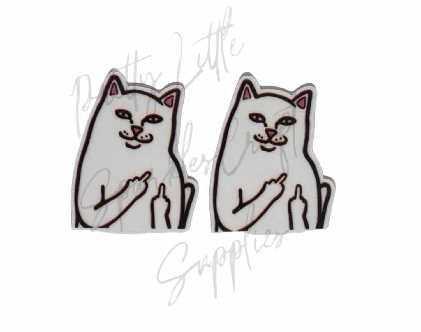 Cat Giving the Finger