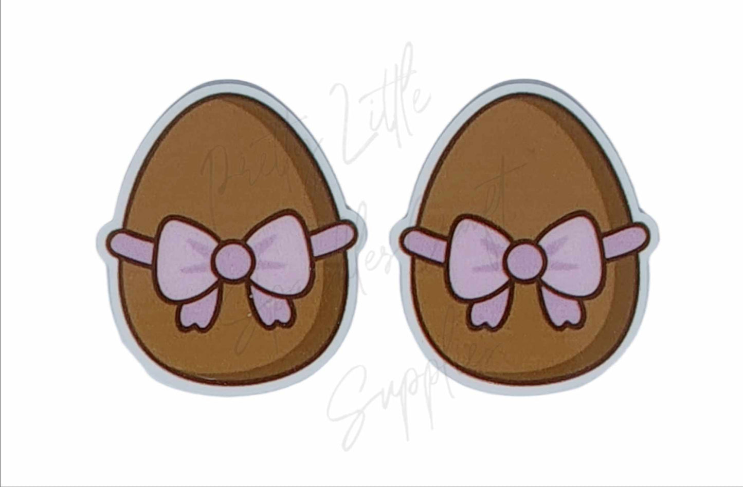 Chocolate Easter Egg with Bow