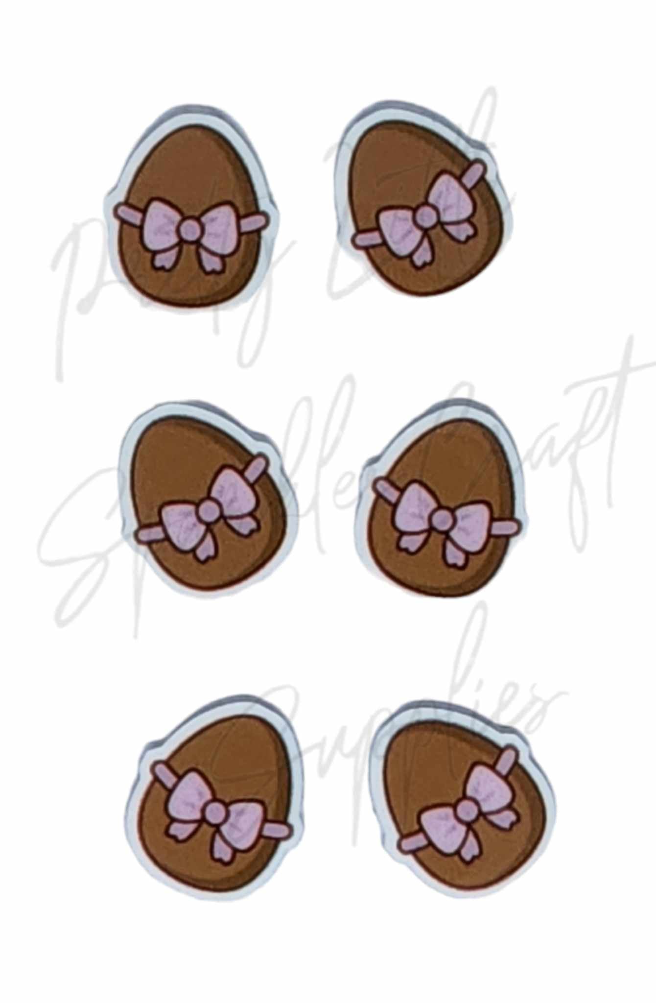 Chocolate Easter Egg with Bow