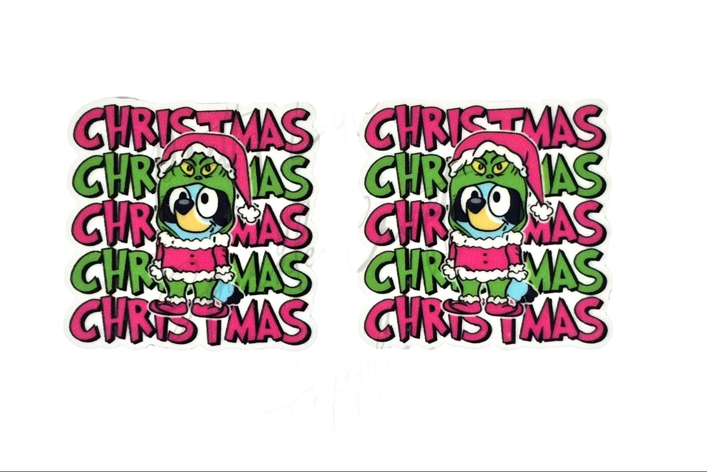 Christmas Bluey Grinch