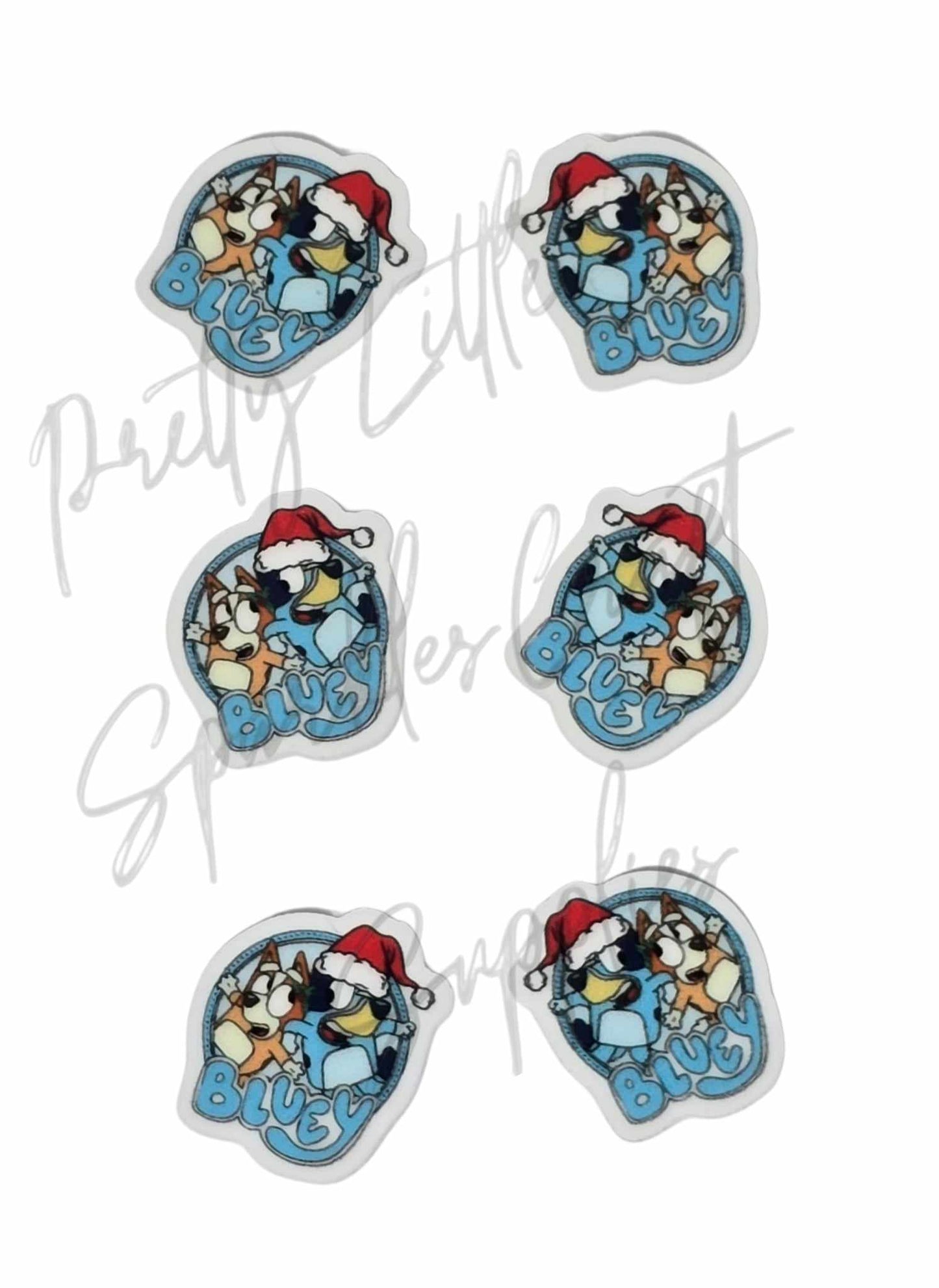 Christmas Bluey Logo