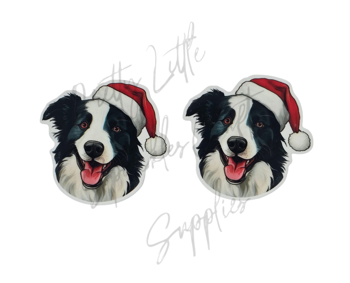 Christmas Border Collie Dog
