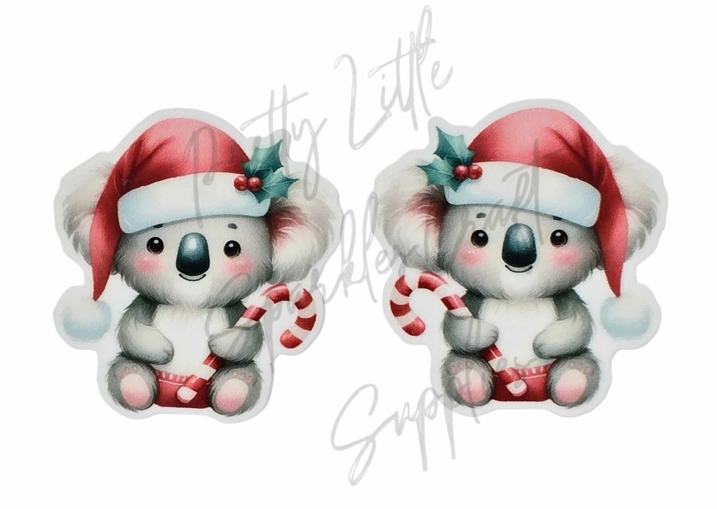 Christmas Candy Cane Koala