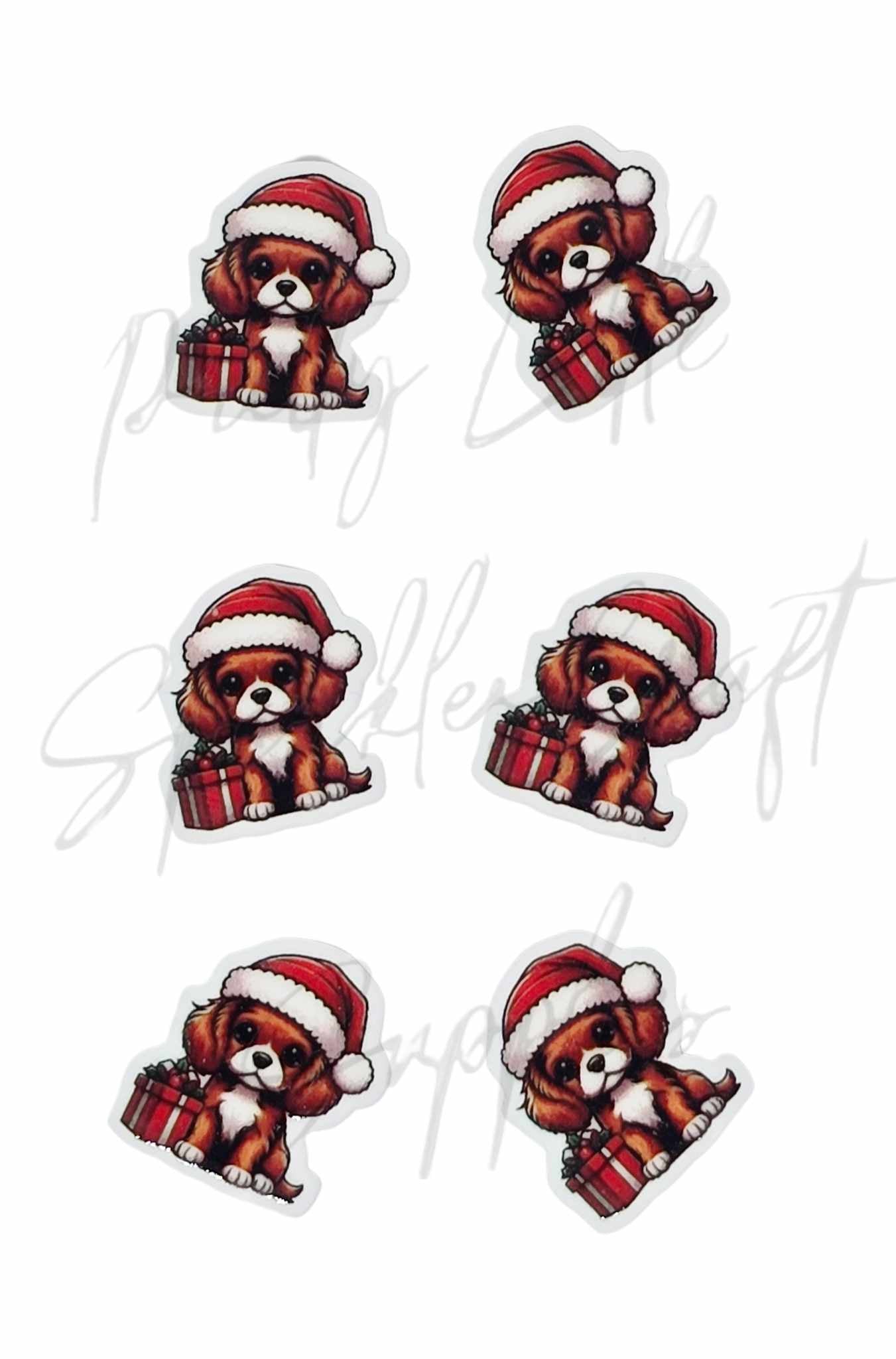 Christmas Cavalier King Charles Spaniel