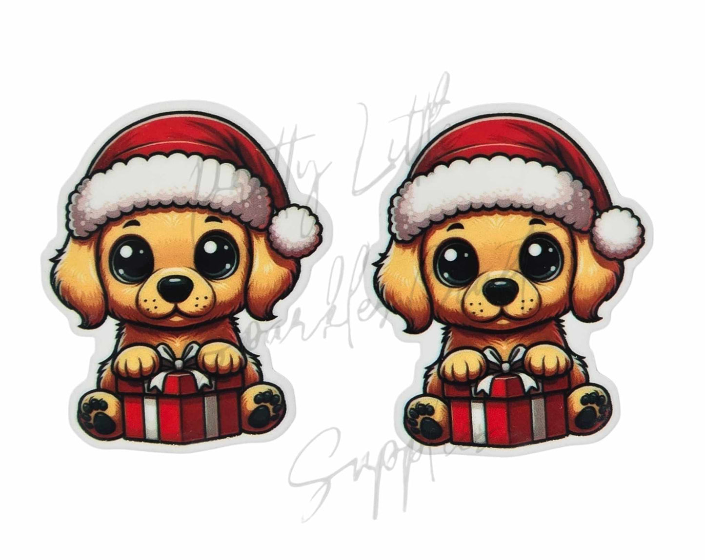 Christmas Golden Retriever