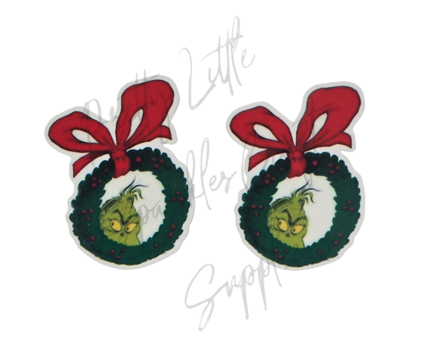 Christmas Grinch Wreath