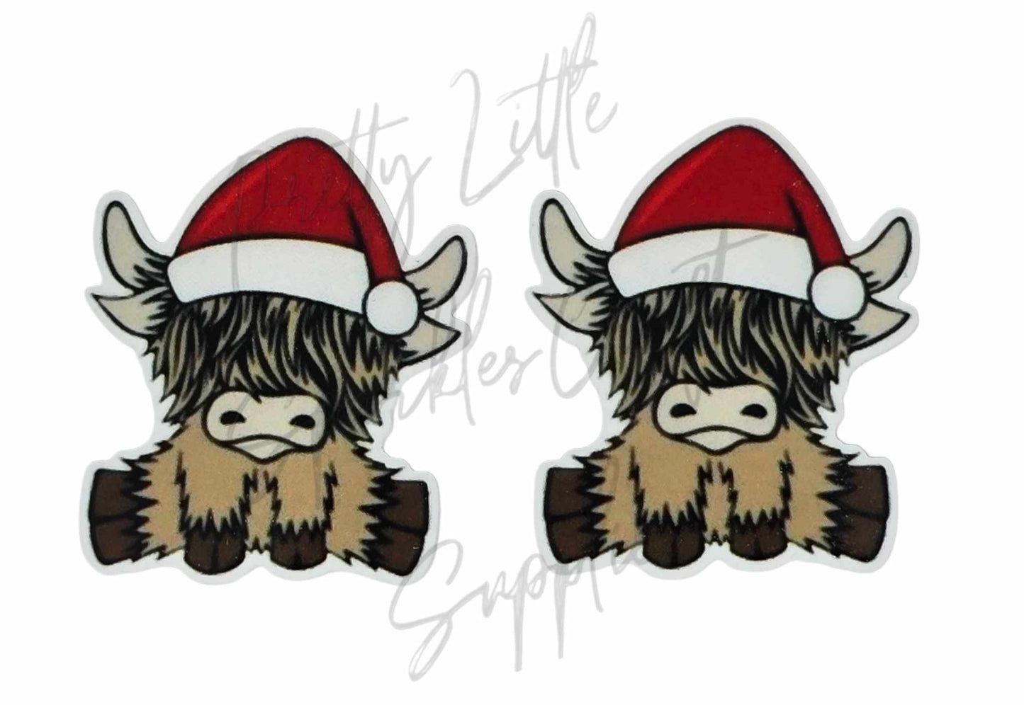 Christmas Highland Cow 2