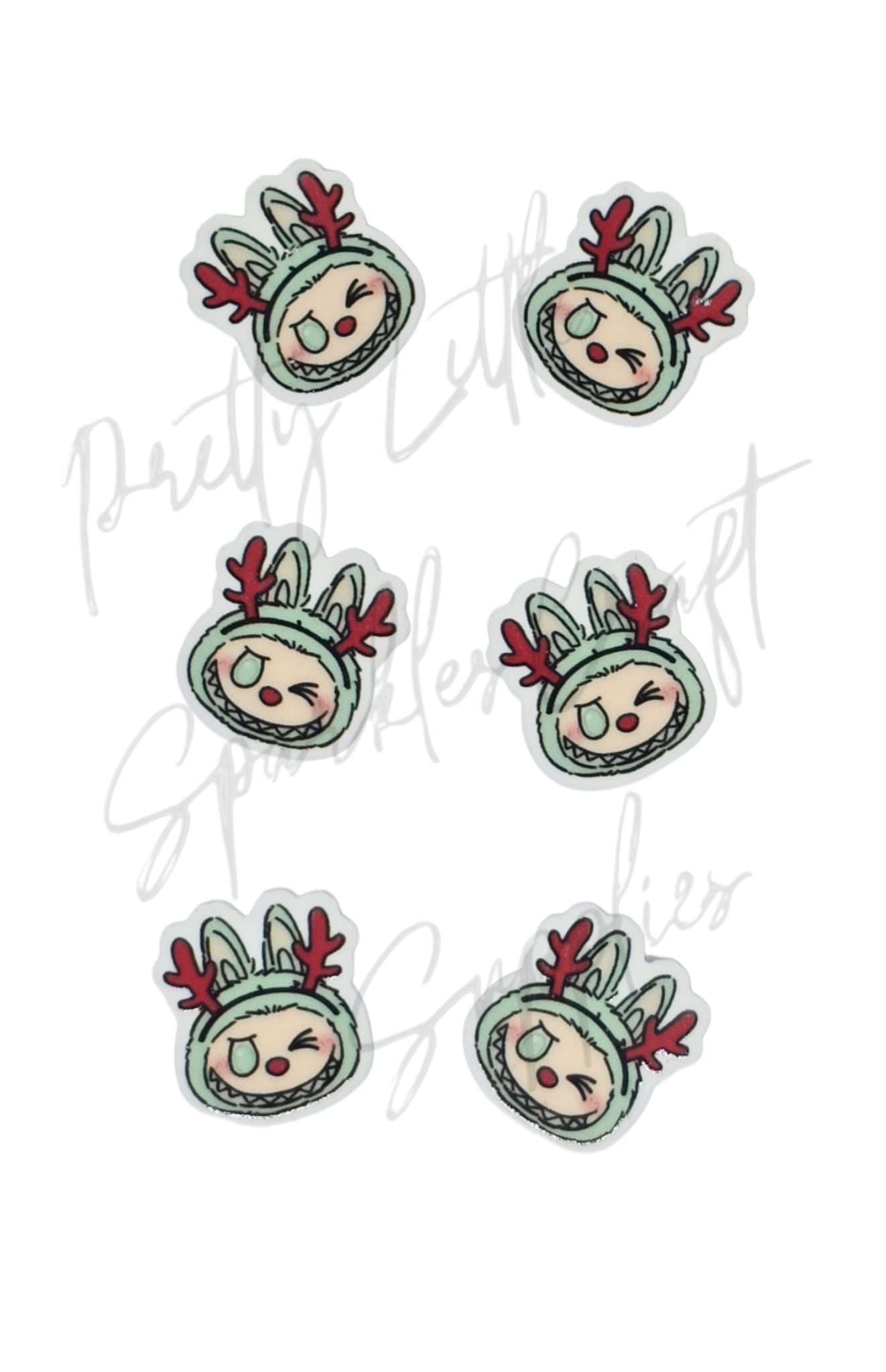 Christmas Labubu Green