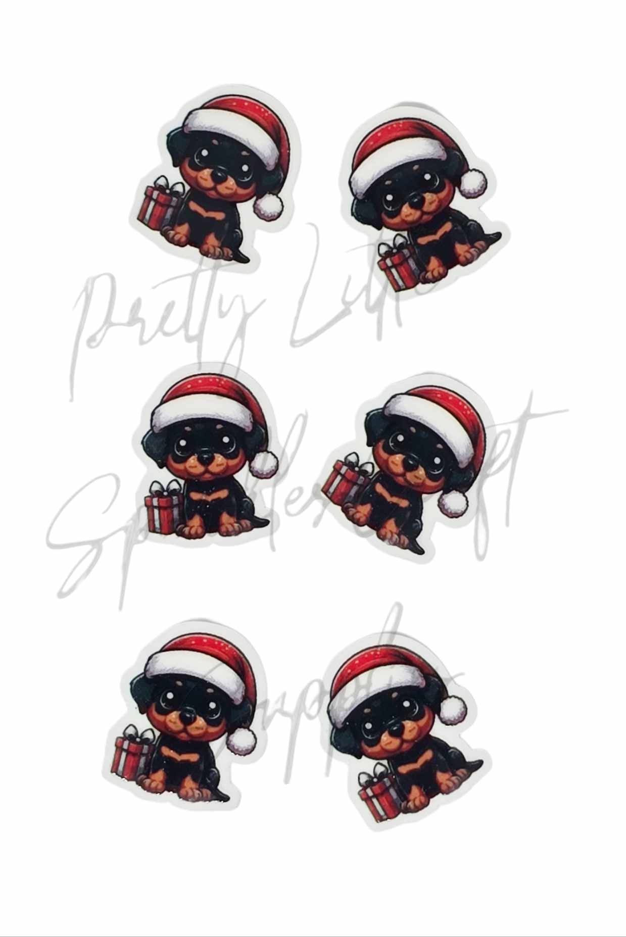 Christmas Rottweiler