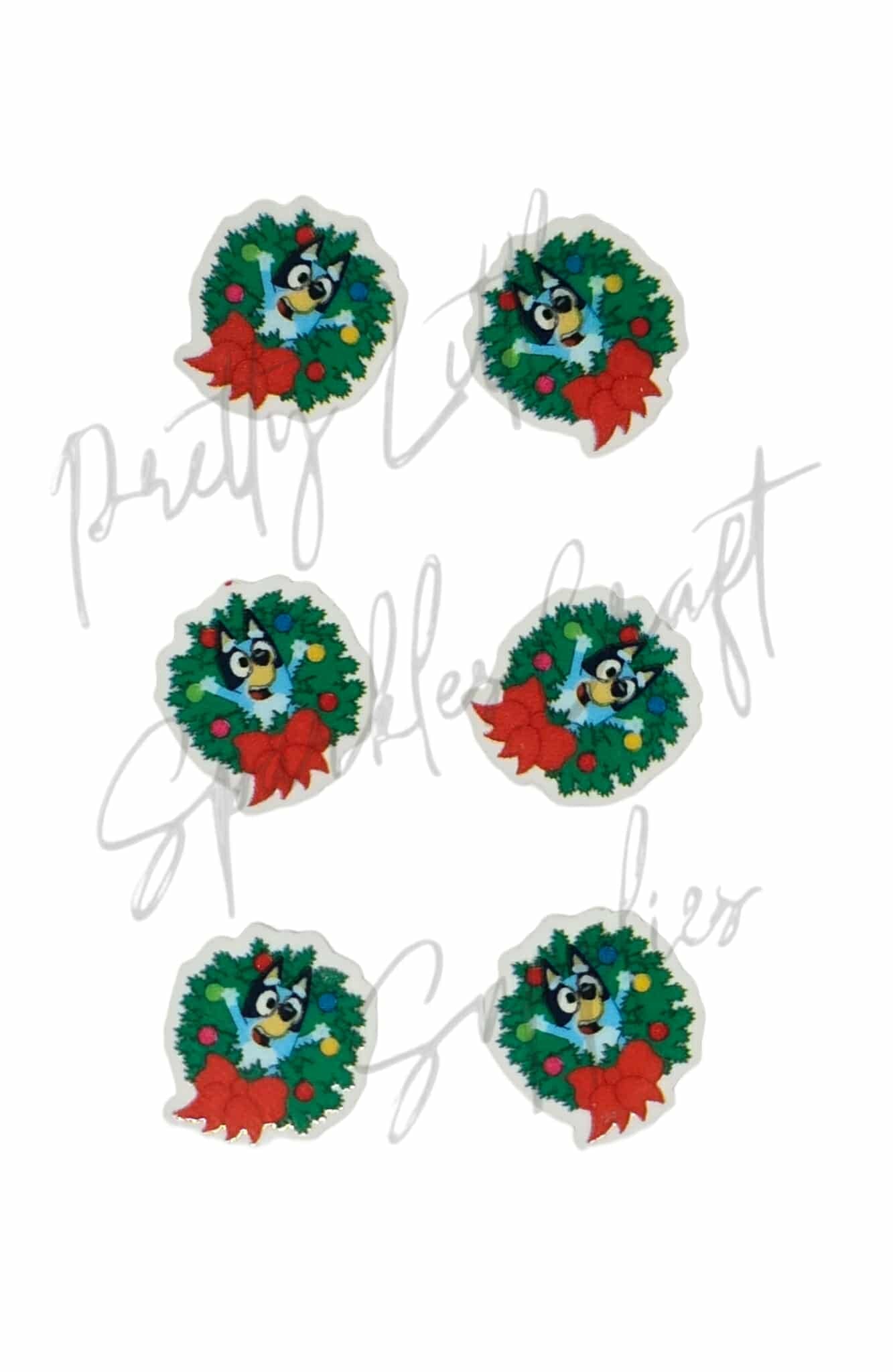 Christmas Wreath Bluey