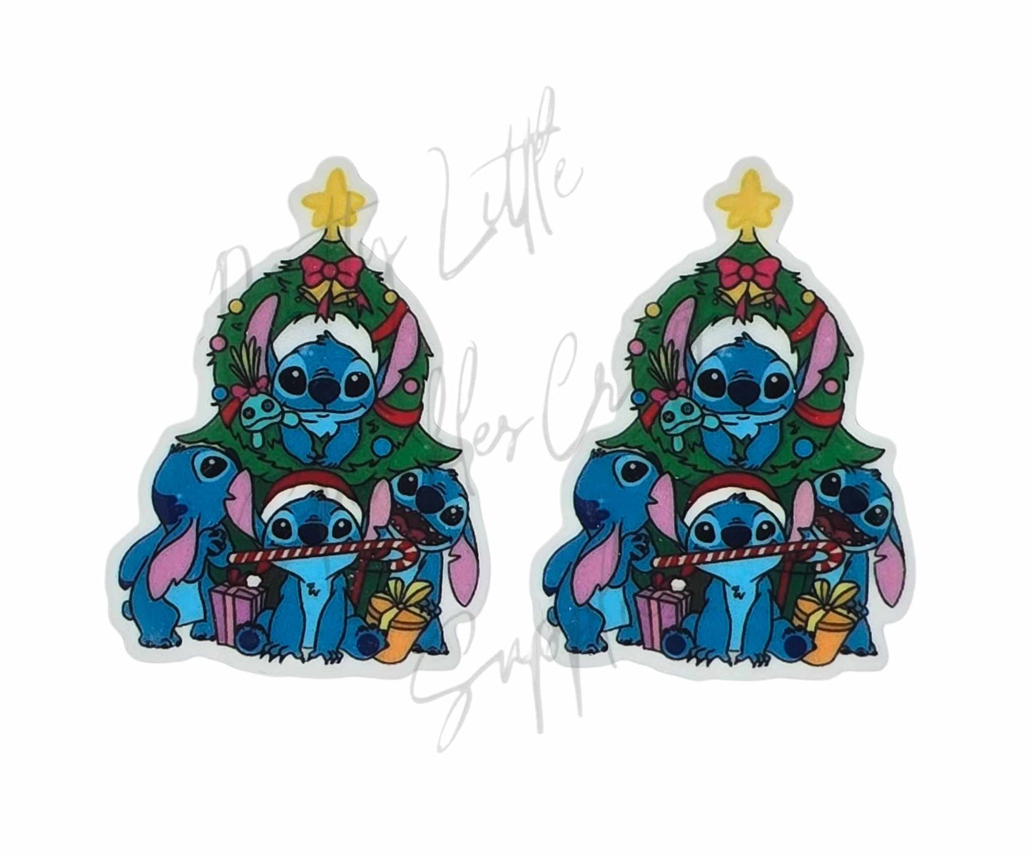 Stitch - Christmas Wreath Tree