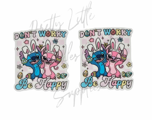 Easter Stitch - Don't Worry Be Happy