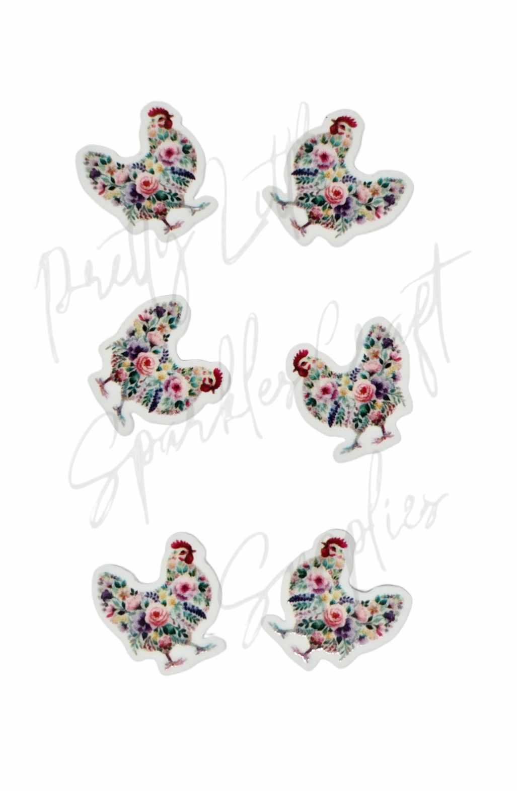 Floral Chicken