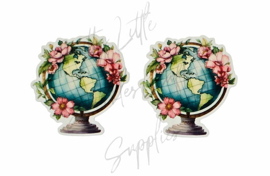 Floral World Globe