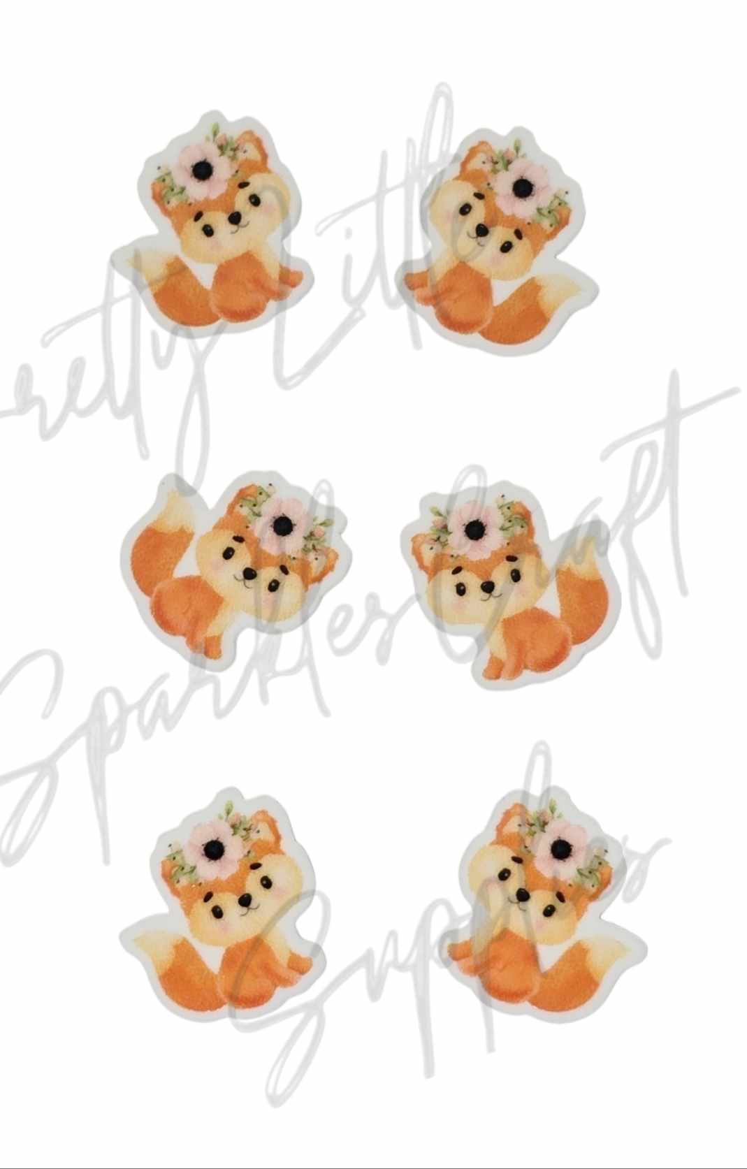 Flower Crown Fox