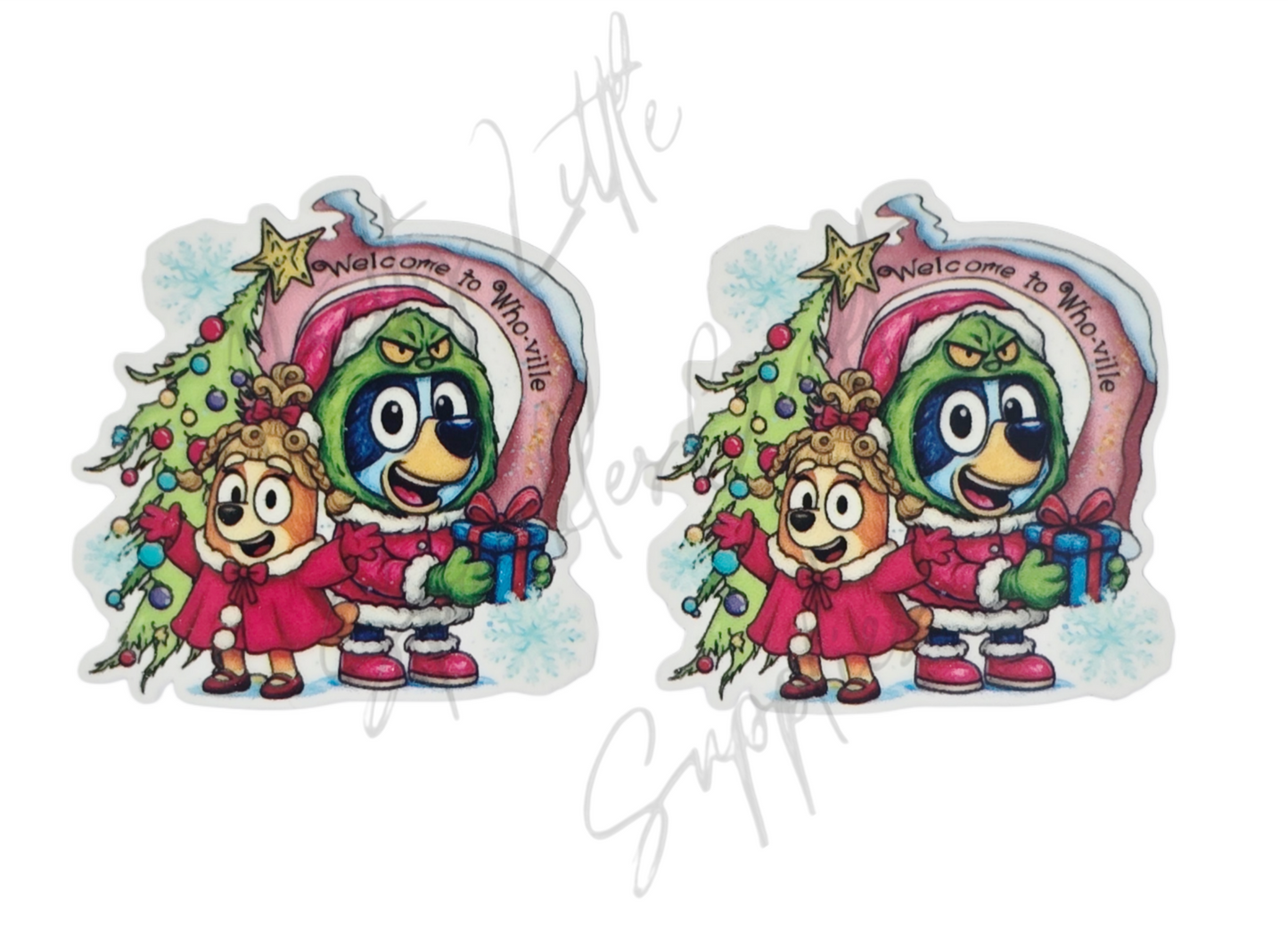 Grinch Bluey