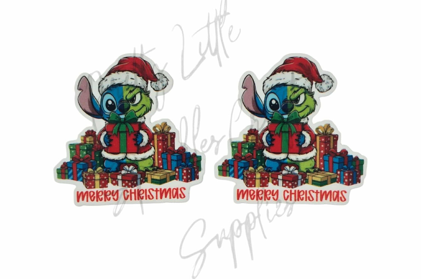 Grinch Stitch - Merry Christmas