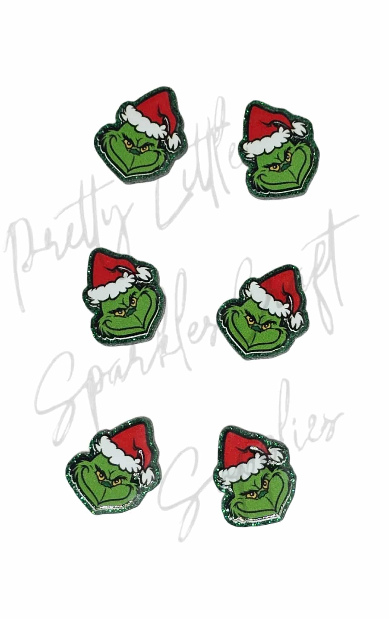 Grinch (glitter acrylic)