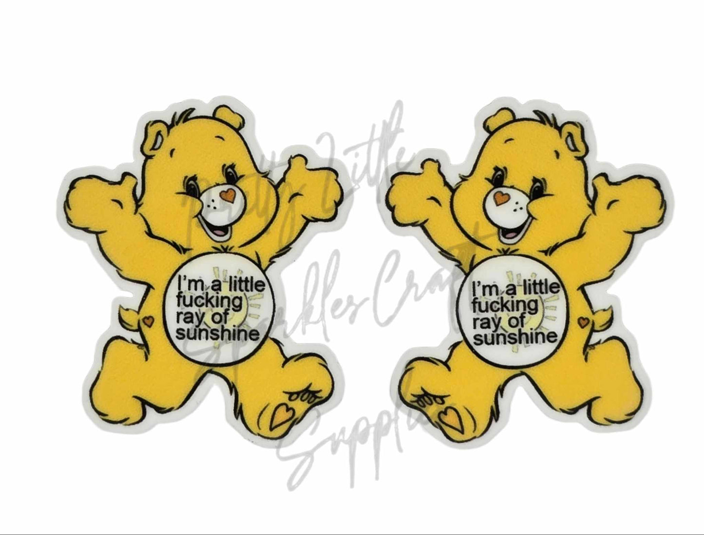 Swear Care Bear - I'm A Little F*cking Ray of Sunshine