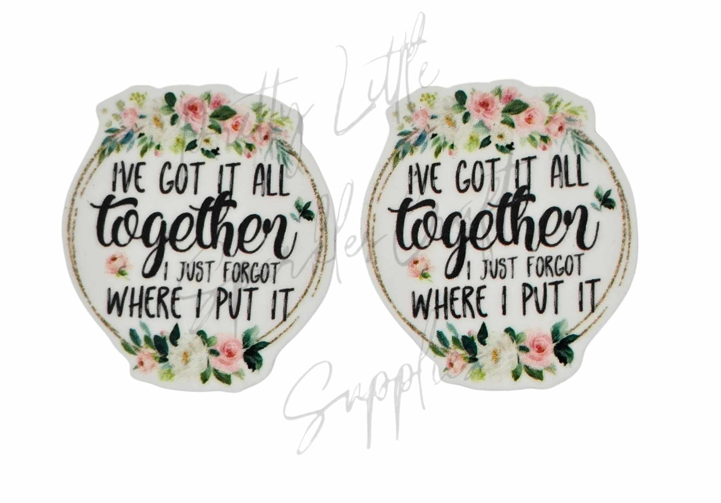 I've Got It All Together I Just Forgot Where To Put It