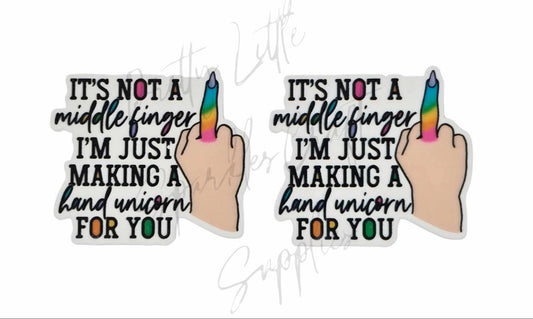 It's Not A Middle Finger