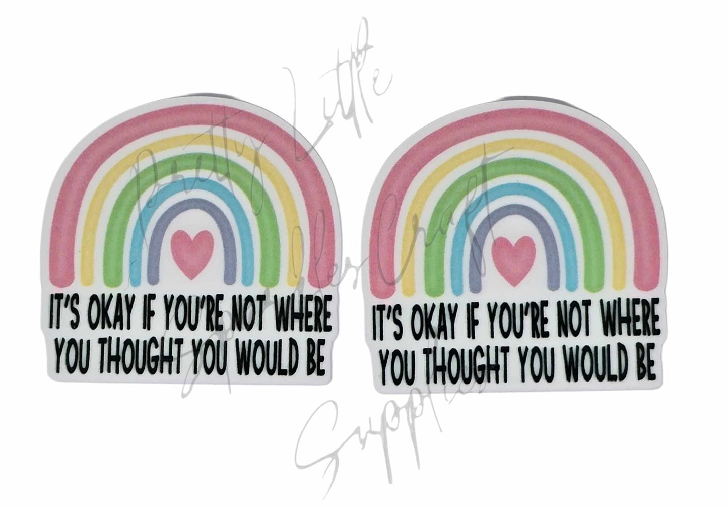 It's Okay If You're Not Where You Thought You Would Be