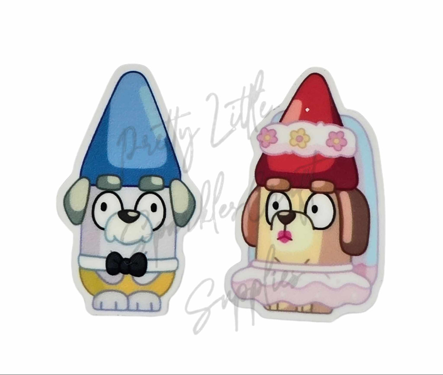 Bluey - Jeremy and Mrs Bluey Gnomes