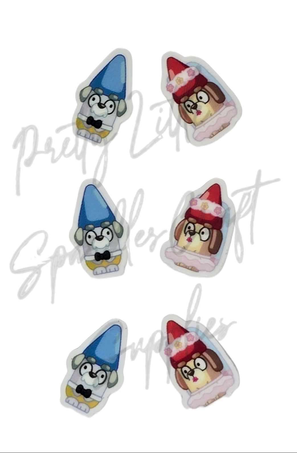 Bluey - Jeremy and Mrs Bluey Gnomes