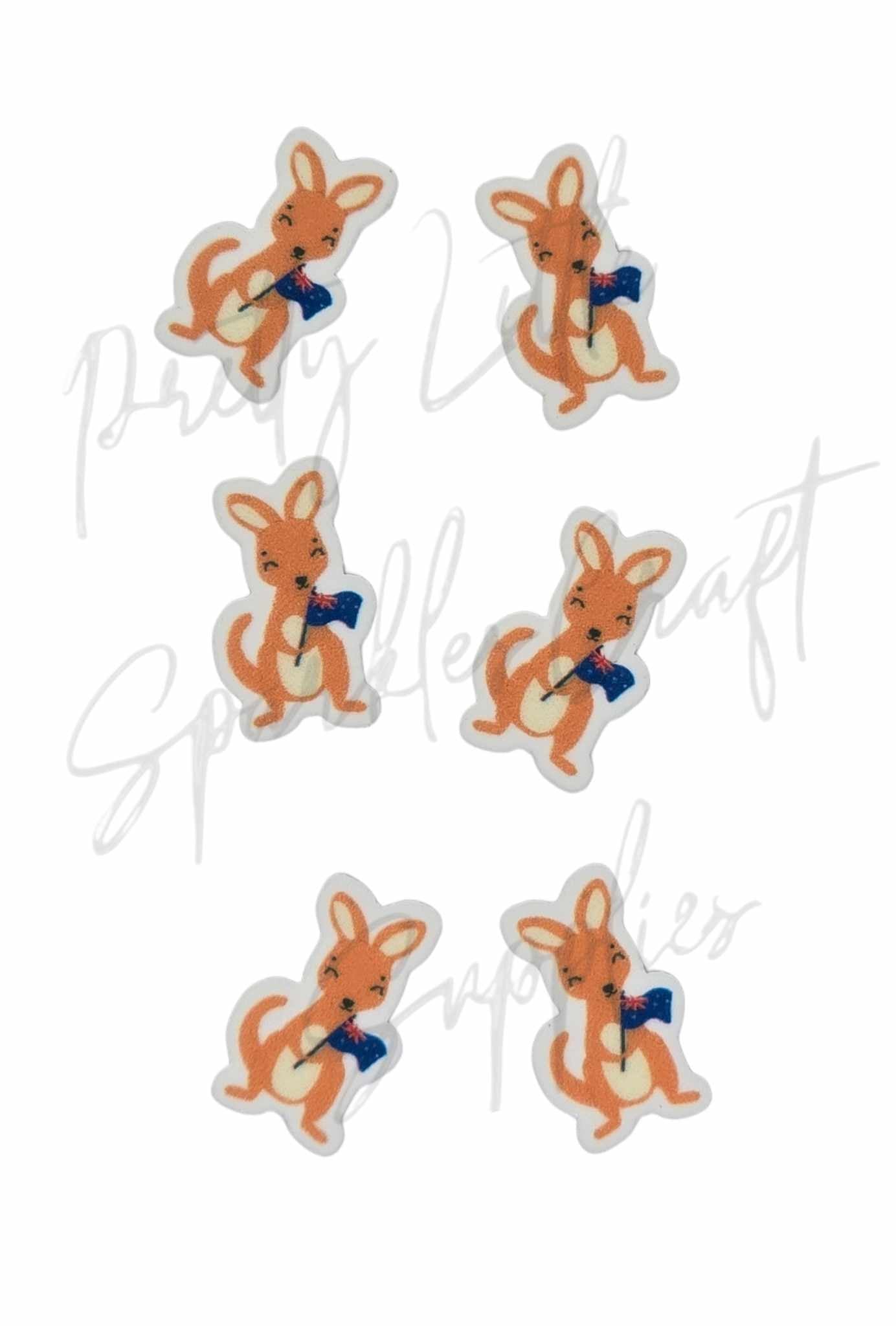 Kangaroo with Australia Flag 2