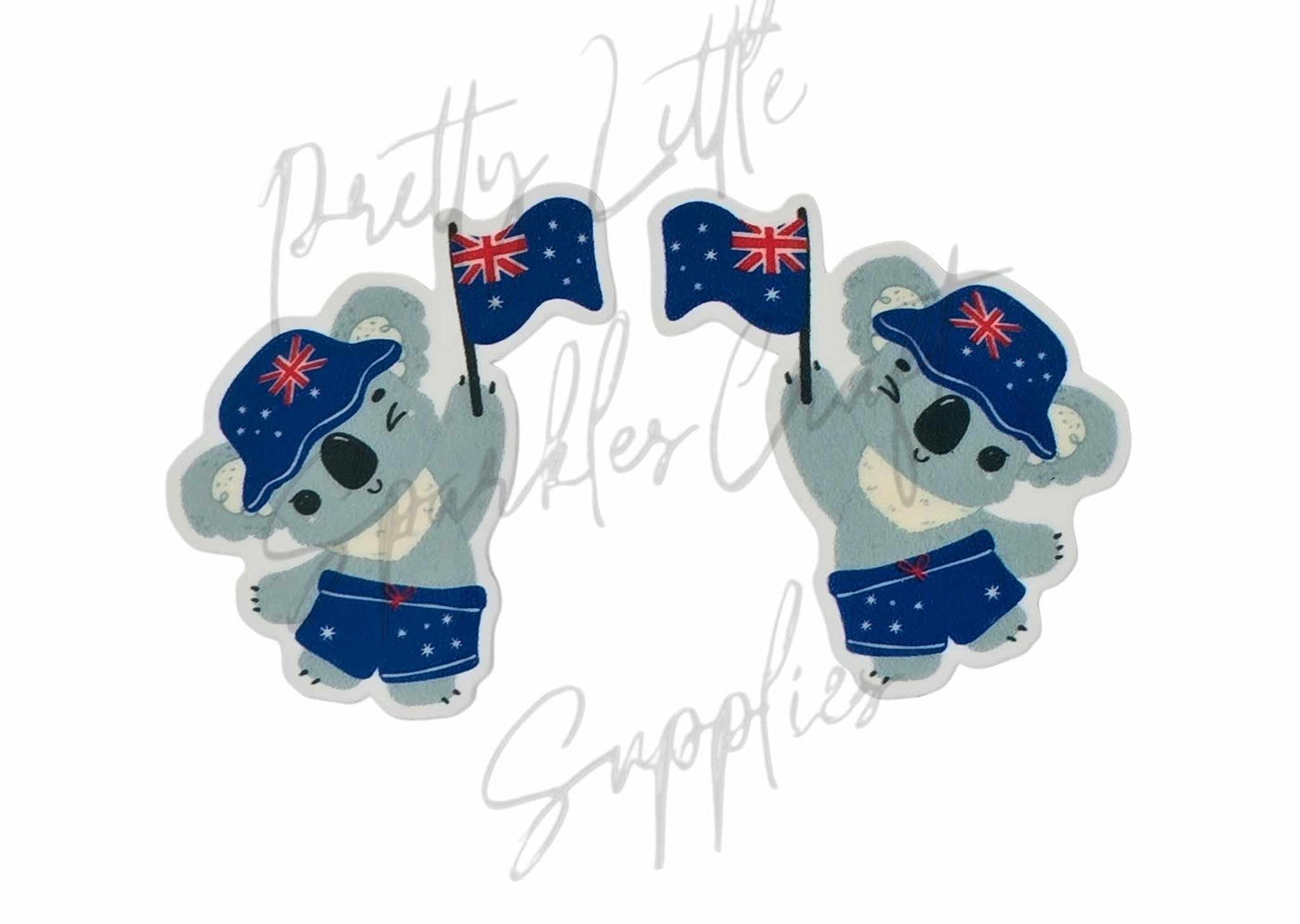Koala with Australia Flag