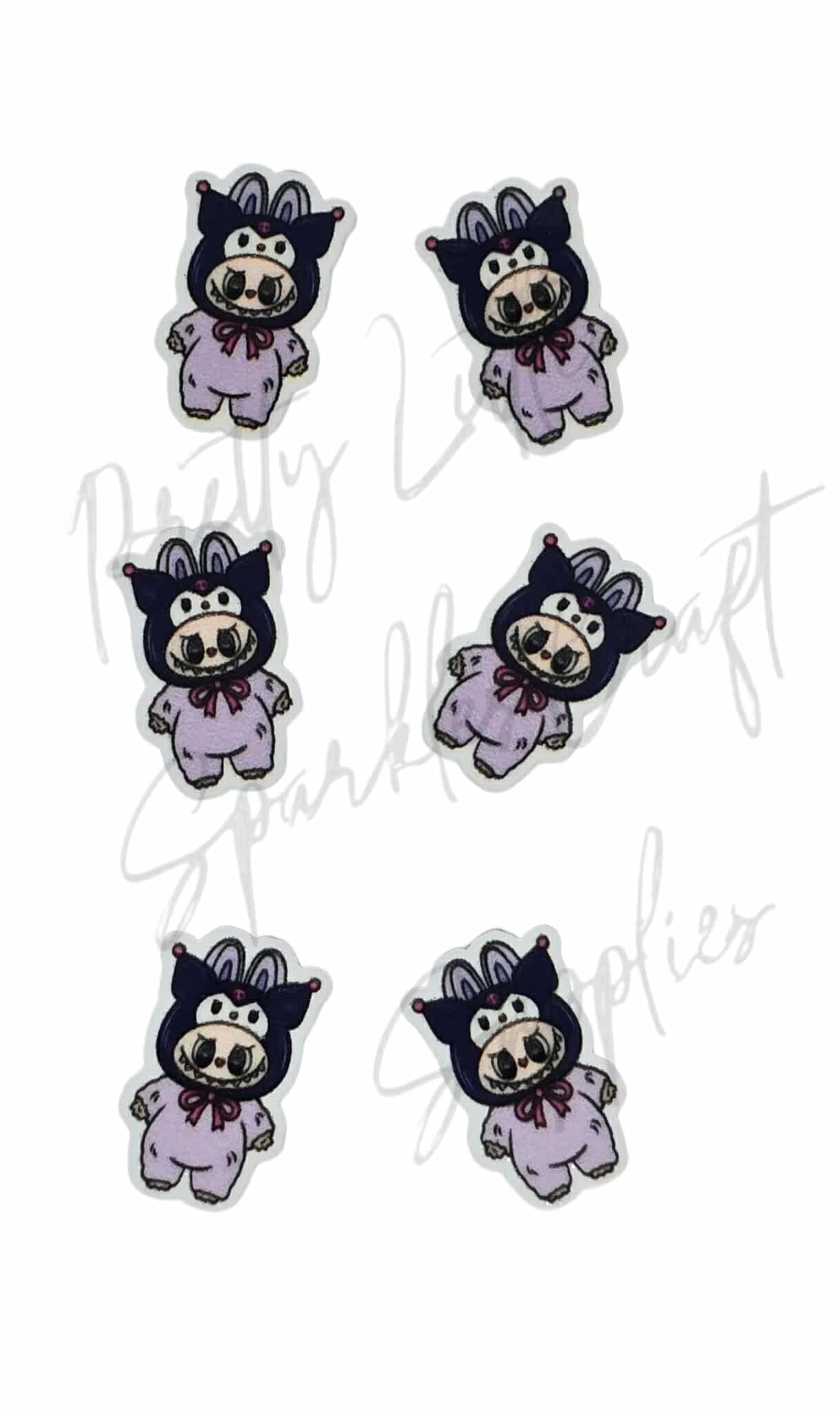 Kuromi Labubu (Mini Dangle size)