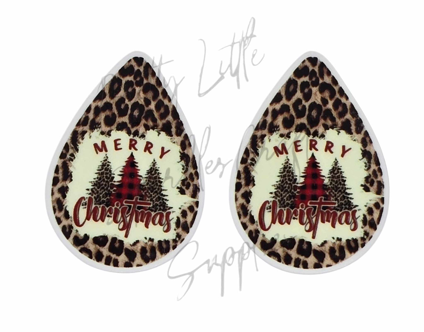 Merry Christmas Tear Drop